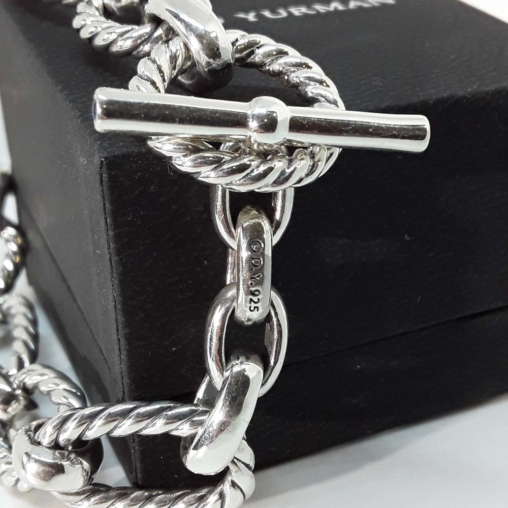 DAVID YURMAN CUSHION LINK 9" Long